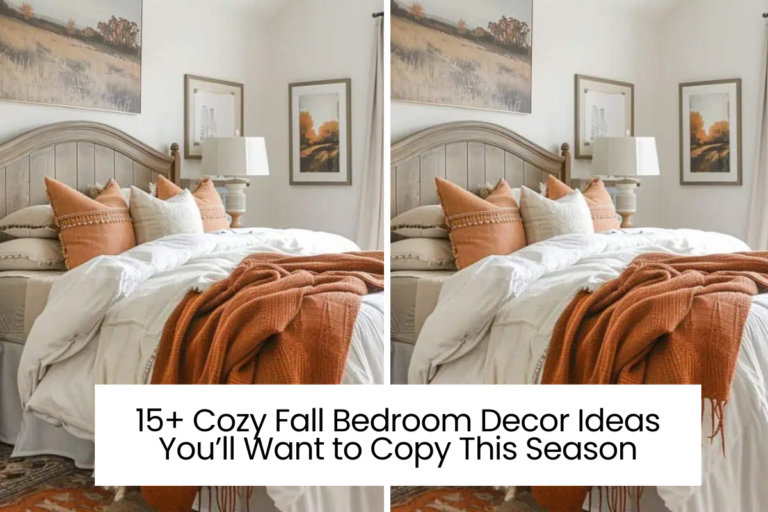 15+ Cozy Fall Bedroom Decor Ideas You’ll Want to Copy This Season