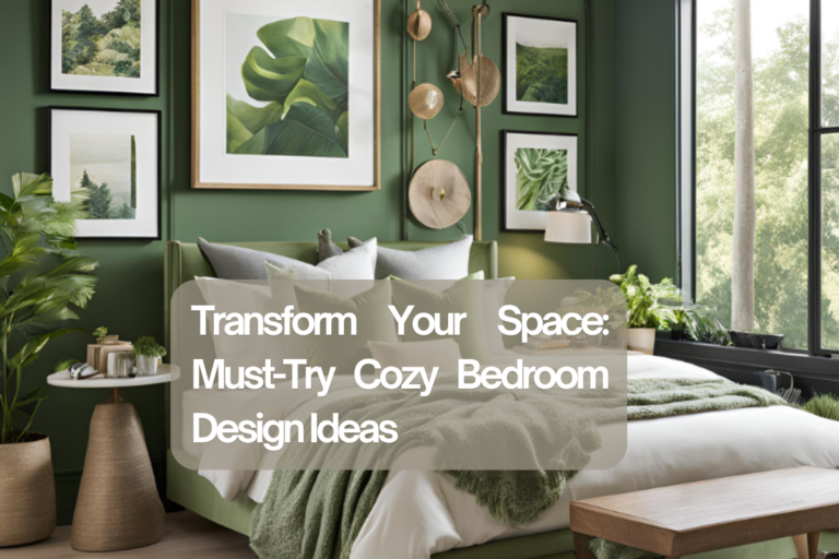 Transform Your Space: Must-Try Cozy Bedroom Design Ideas