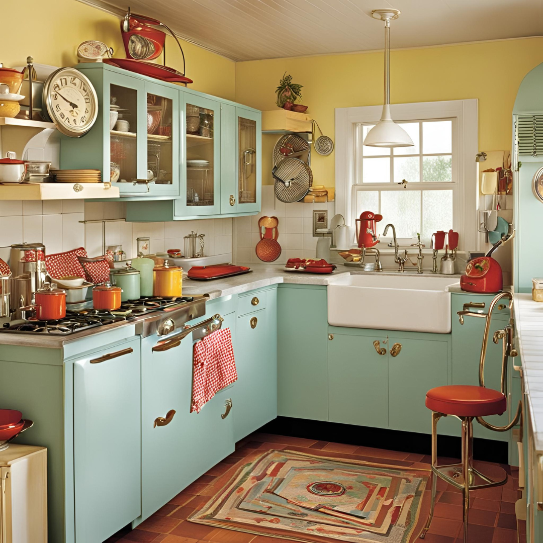 Retro Kitchens: 15 Stylish Design Ideas for a Nostalgic Look