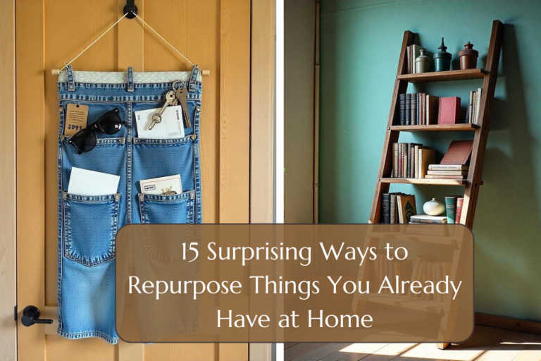 15 Surprising Ways to Repurpose Things You Already Have at Home