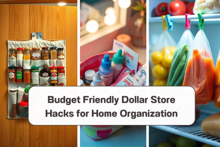 Budget Friendly Dollar Store Hacks for Home Organization