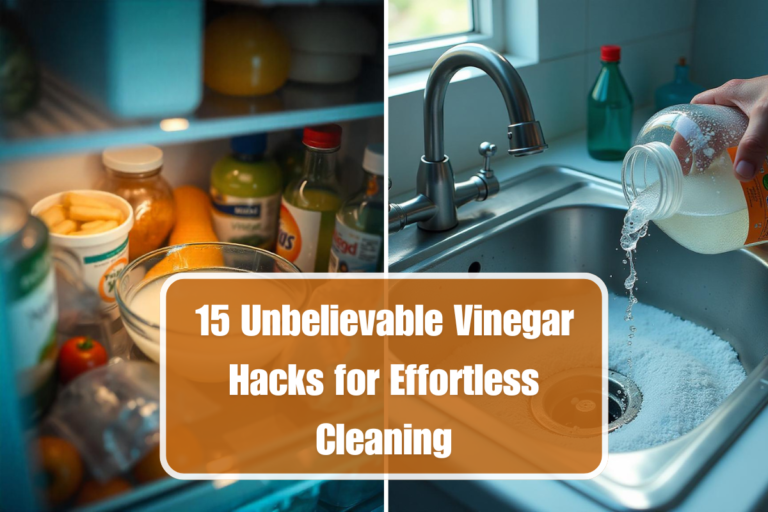 15 Unbelievable Vinegar Hacks for Effortless Cleaning