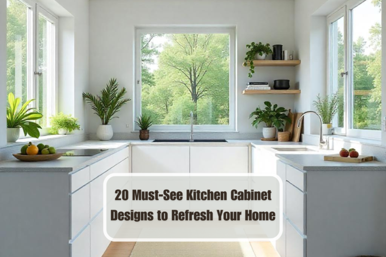 20 Must-See Kitchen Cabinet Designs to Refresh Your Home