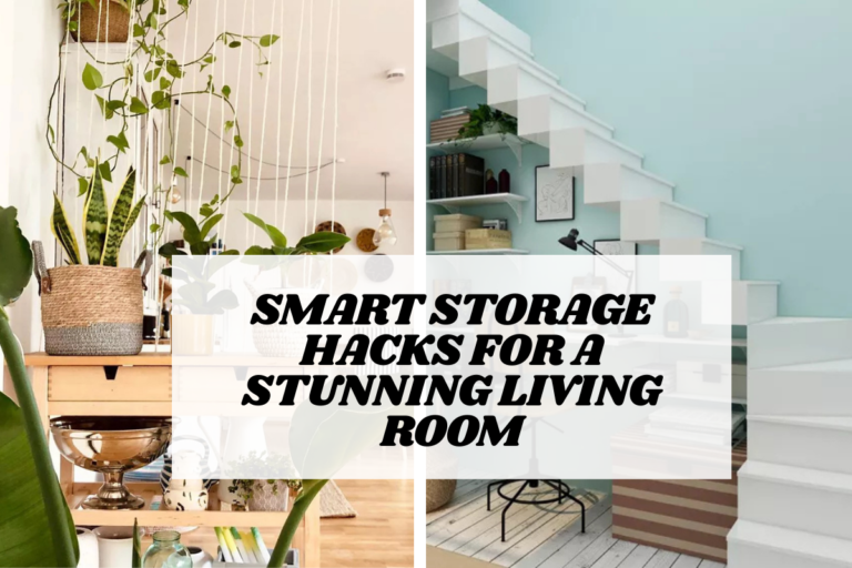 Smart Storage Hacks for a Stunning Living Room