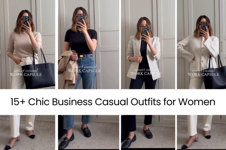 15+ Chic Business Casual Outfits ideas for Women
