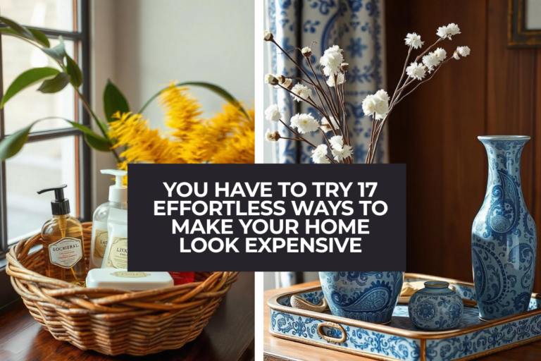 You Have To Try 17 Effortless Ways To Make Your Home Look Expensive