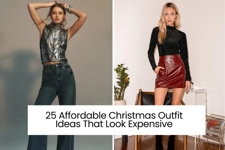 25 Affordable Christmas Outfit Ideas That Look Expensive