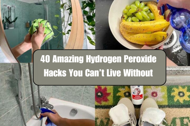 40 Amazing Hydrogen Peroxide Hacks You Can’t Live Without