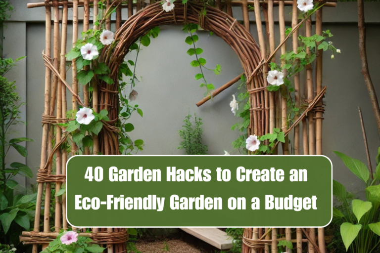 40 Garden Hacks to Create an Eco-Friendly Garden on a Budget