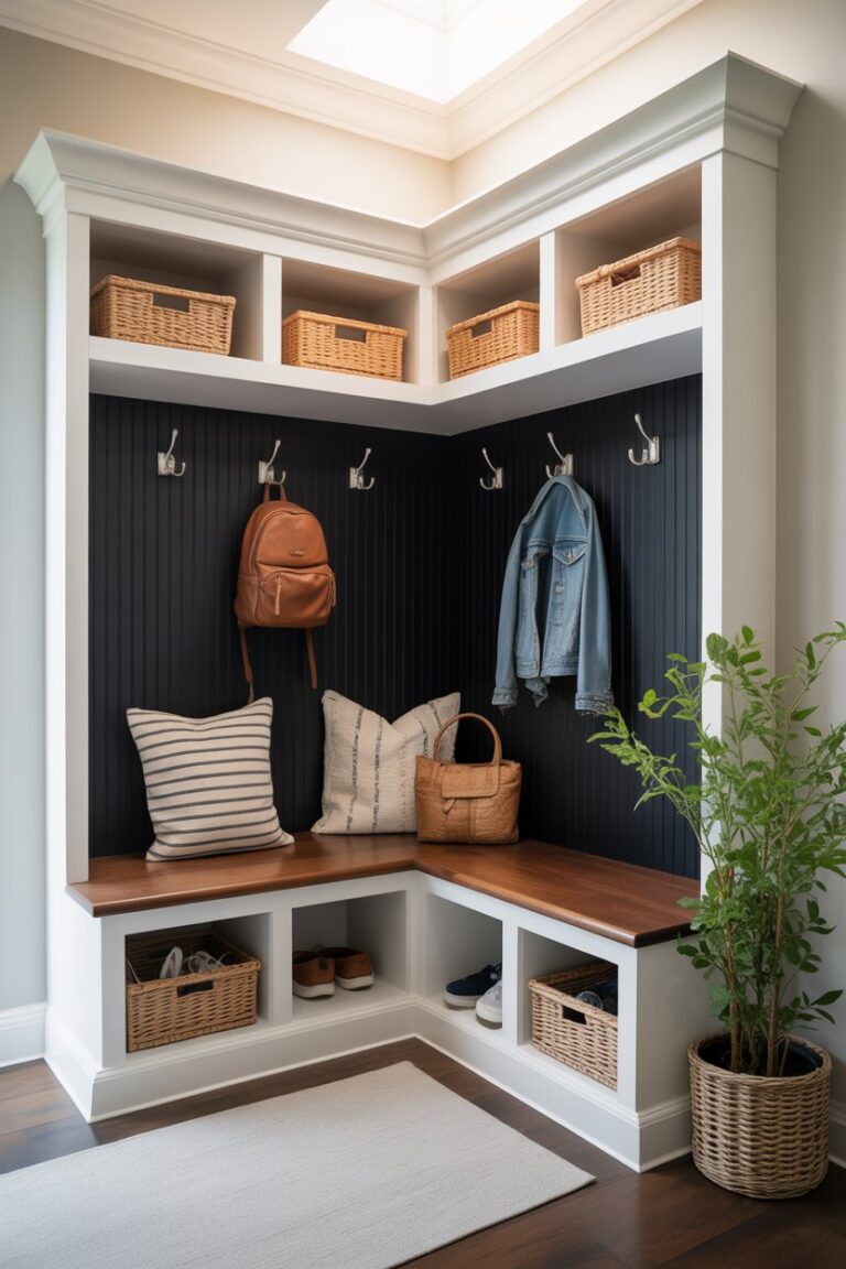 43 Mudroom Ideas Every Organized Homeowner Needs