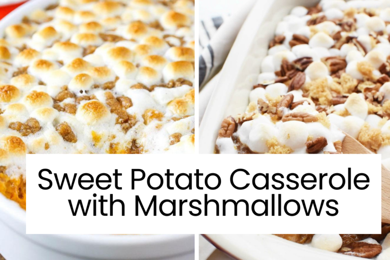 Sweet Potato Casserole with Marshmallows