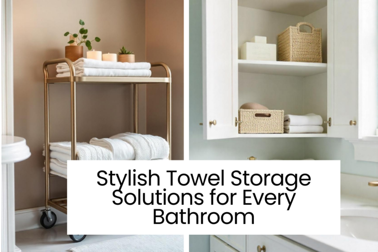 Stylish Towel Storage Solutions for Every Bathroom