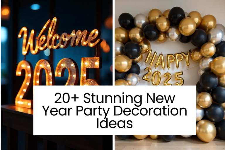 20+ Stunning New Year Party Decoration Ideas