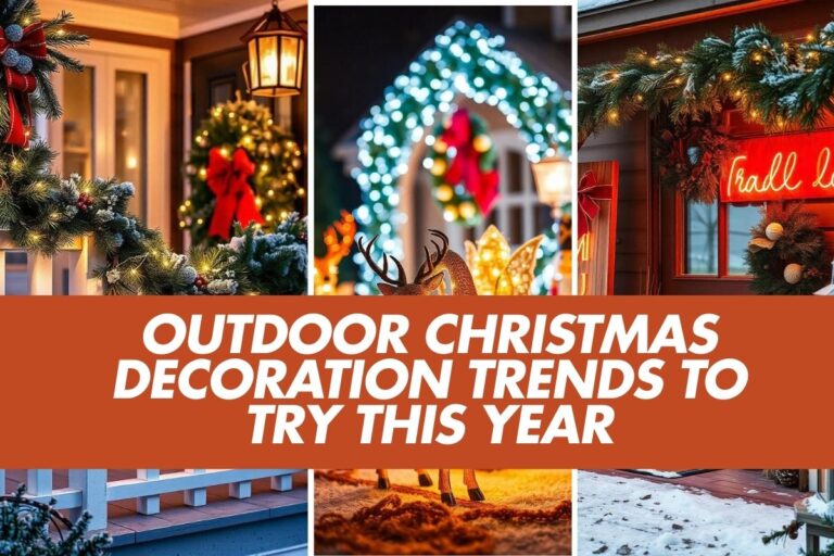 Outdoor Christmas Decoration Trends to Try This Year