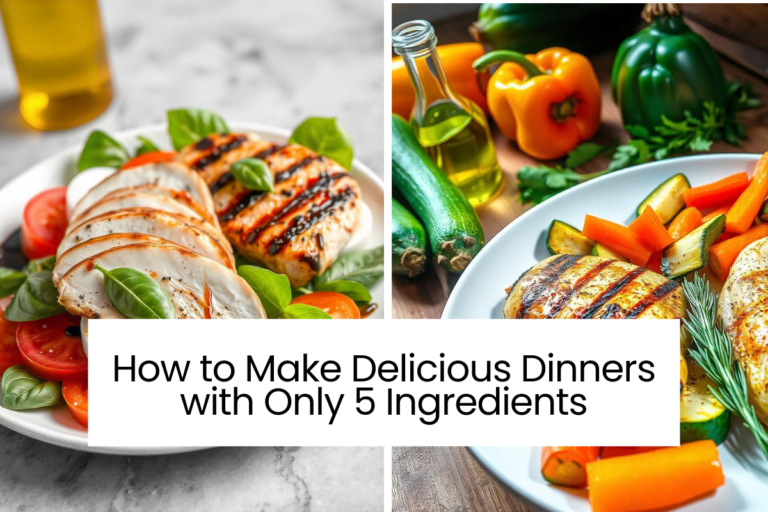 How to Make Delicious Dinners with Only 5 Ingredients