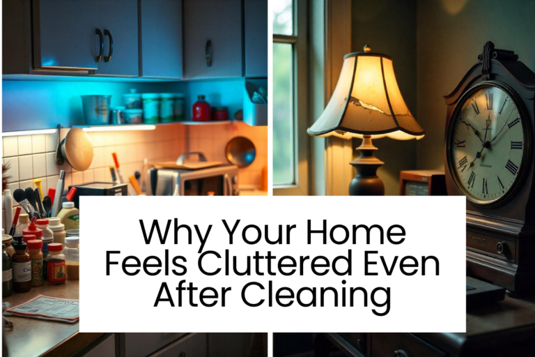 Why Your Home Feels Cluttered Even After Cleaning