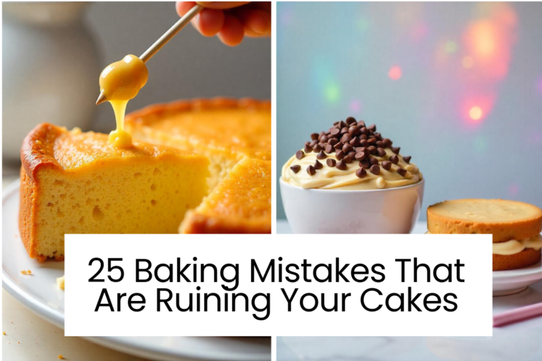 25 Baking Mistakes That Are Ruining Your Cakes