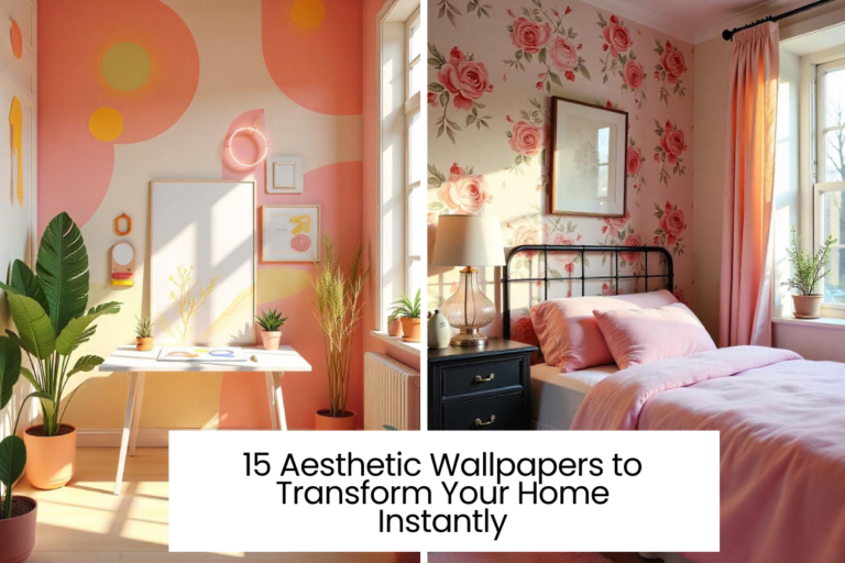 15 Aesthetic Wallpapers to Transform Your Home Instantly