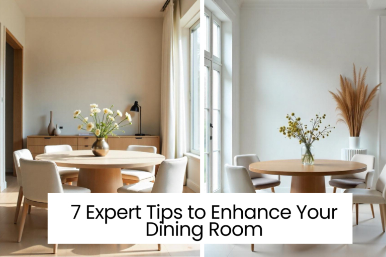 7 Expert Tips to Enhance Your Dining Room