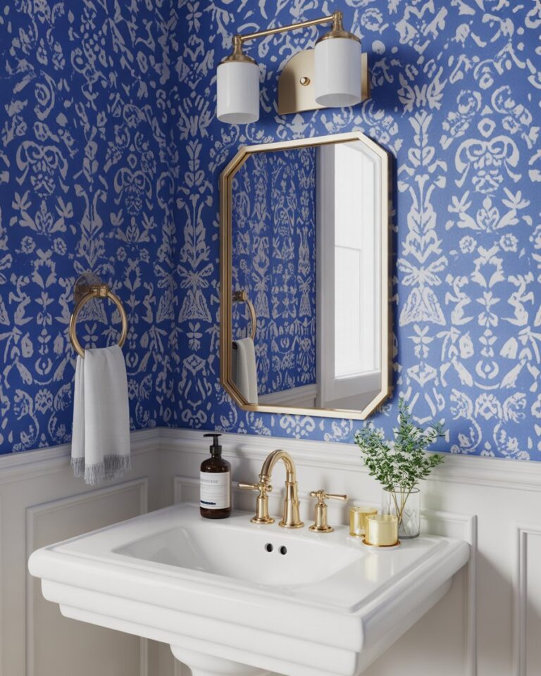 43 Coastal Powder Room Ideas to Make a Splash