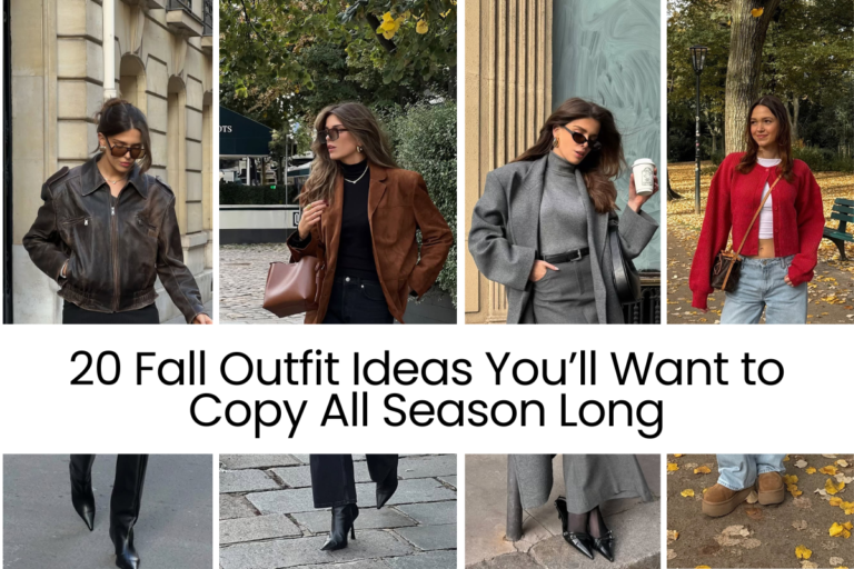 20 Fall Outfit Ideas You’ll Want to Copy All Season Long
