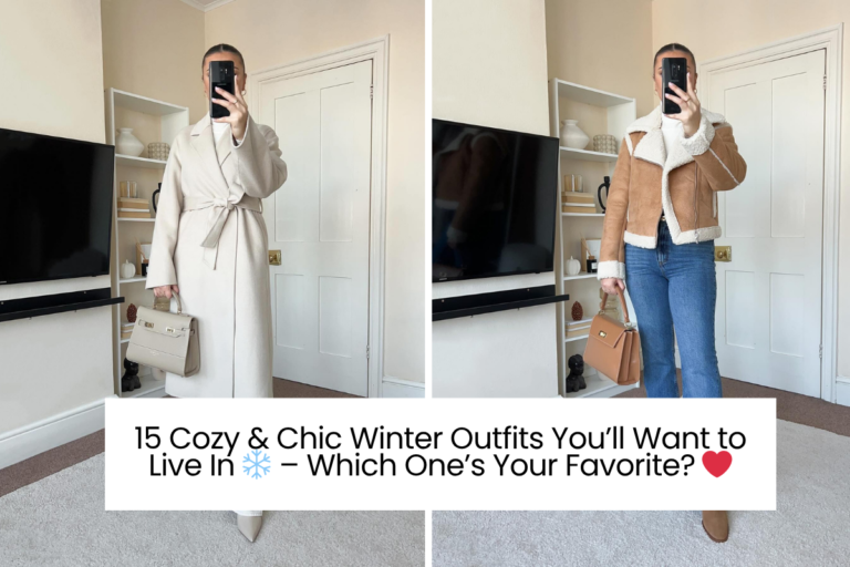 15 Cozy & Chic Winter Outfits You’ll Want to Live In ❄️ – Which One’s Your Favorite? ❤️