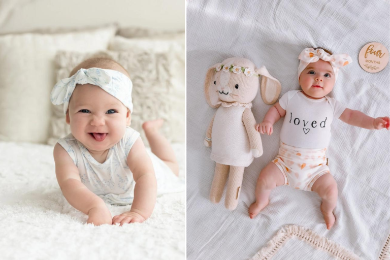 20+ Adorable 4-Month Baby Photoshoot Ideas to Capture Precious Moments